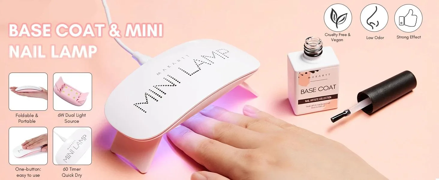Solid Nail Glue Gel Kit with 500 Half Matte Almond Nail Tips & UV LED Nail Lamp Solid Nail Glue Gel Kit with 500 Half Matte Almond Nail Tips & UV LED Nail Lamp