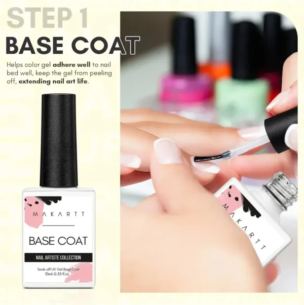 ProGloss Gel Base & Top Coat Duo