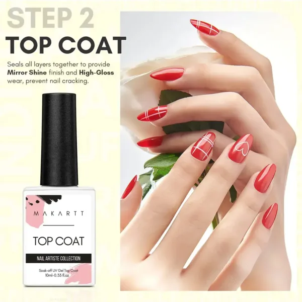 ProGloss Gel Base & Top Coat Duo