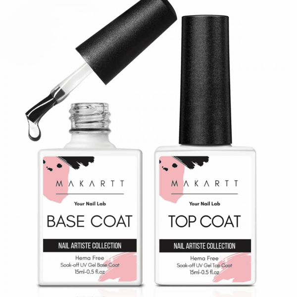 Hema-Free Gel Base & Top Coat Duo