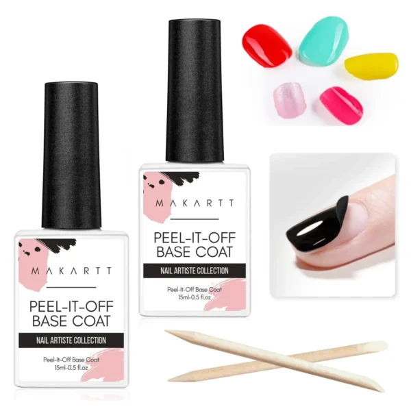 Peel-Off Gel Base Coat (15ml)