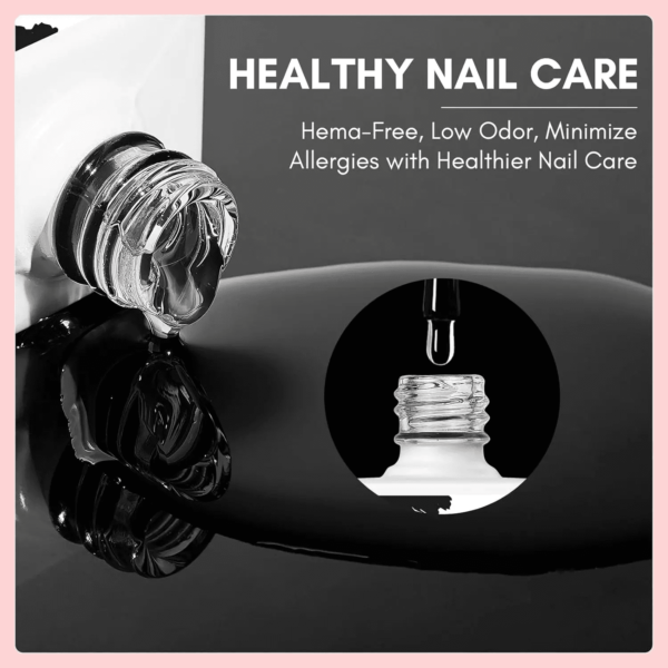 Hema-Free Gel Base & Top Coat Duo