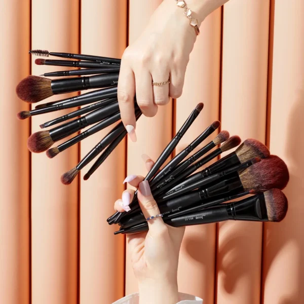 Premium Synthetic Makeup Brush Set (13/16/21 Pieces)