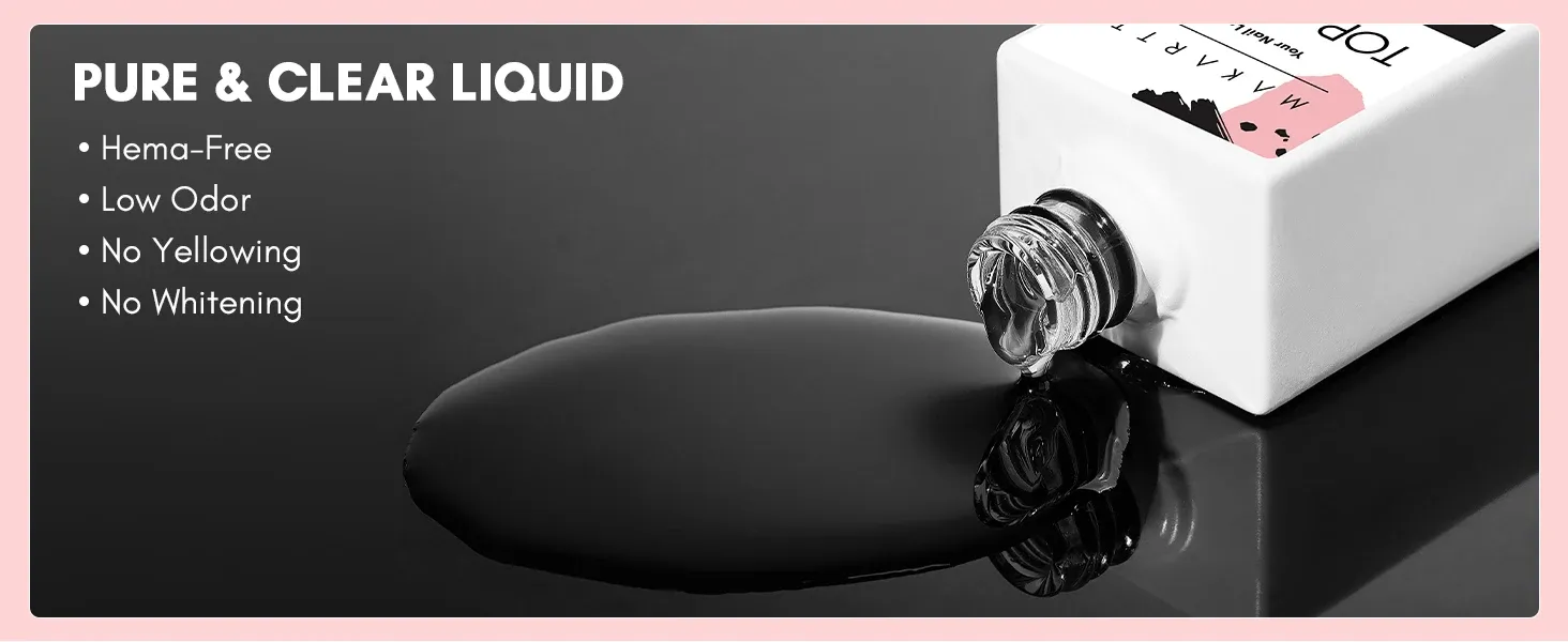 Hema-Free Gel Base & Top Coat Duo (2 x 15ml)