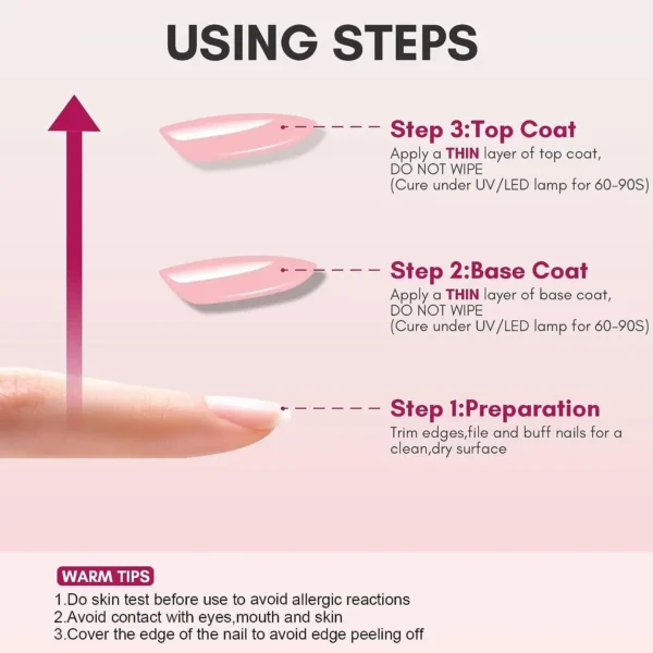 Rubber Base Gel for Nails (8ml)