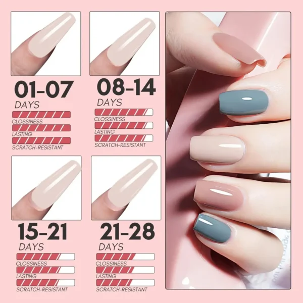 Hema-Free Gel Base & Top Coat Duo (2 x 15ml)