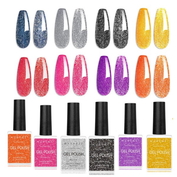 Reflective Glitter Gel Polish (15g)