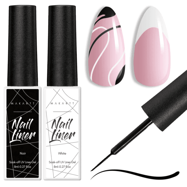 French Tip Liner Gel Set (2 x 8ml)