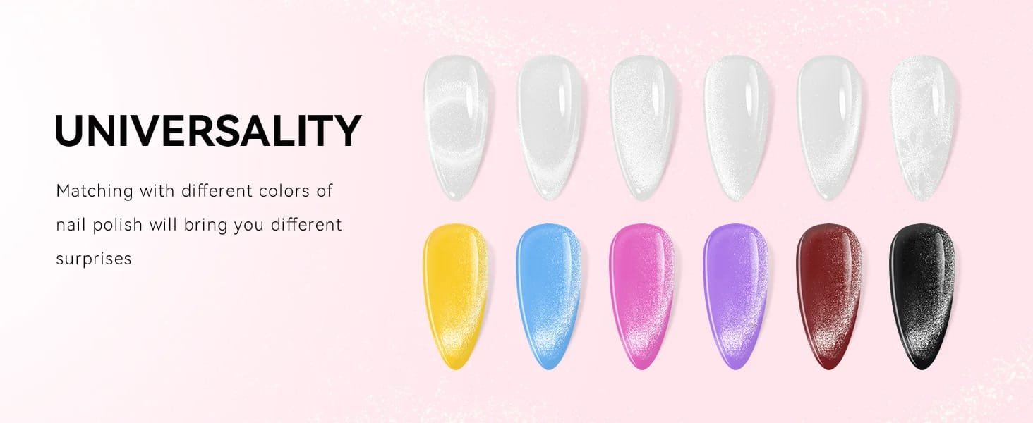 Silver Galaxy Cat Eye Gel (10ml)