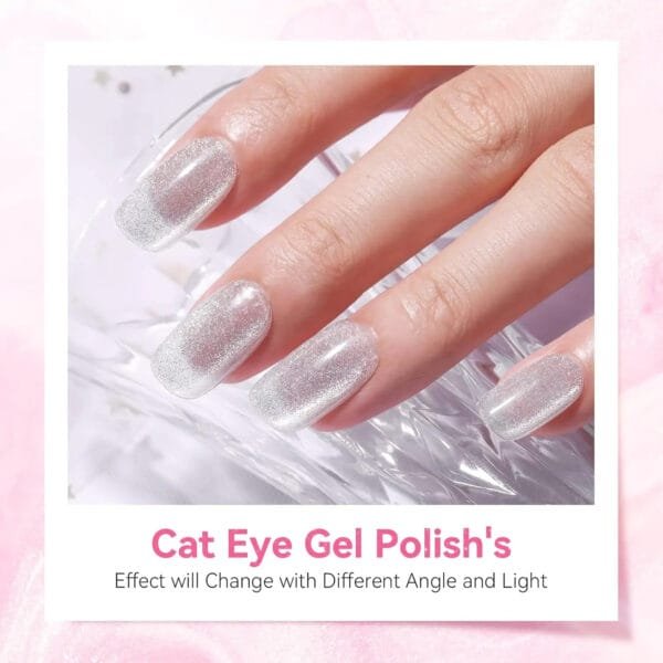 Silver Galaxy Cat Eye Gel (10ml)