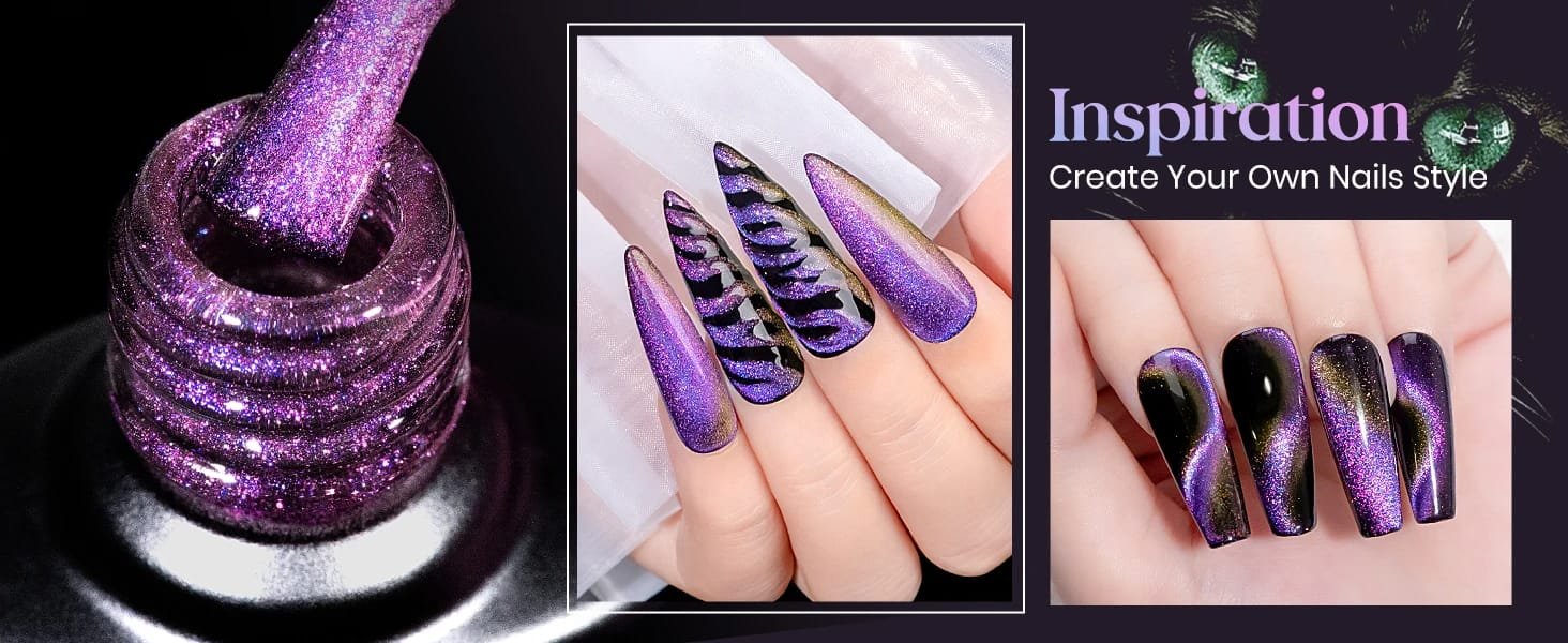 Silver Galaxy Cat Eye Gel (10ml)