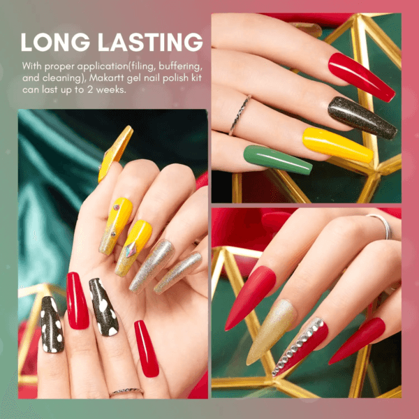 6-Color All-Seasons Gel Polish Kit