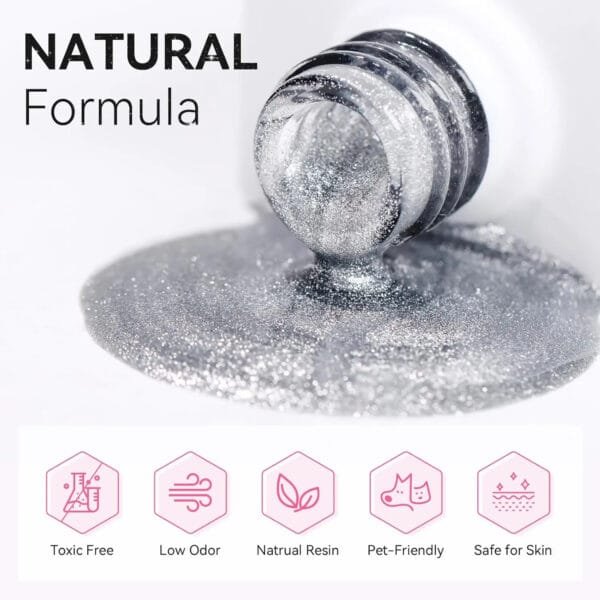 Silver Galaxy Cat Eye Gel (10ml)