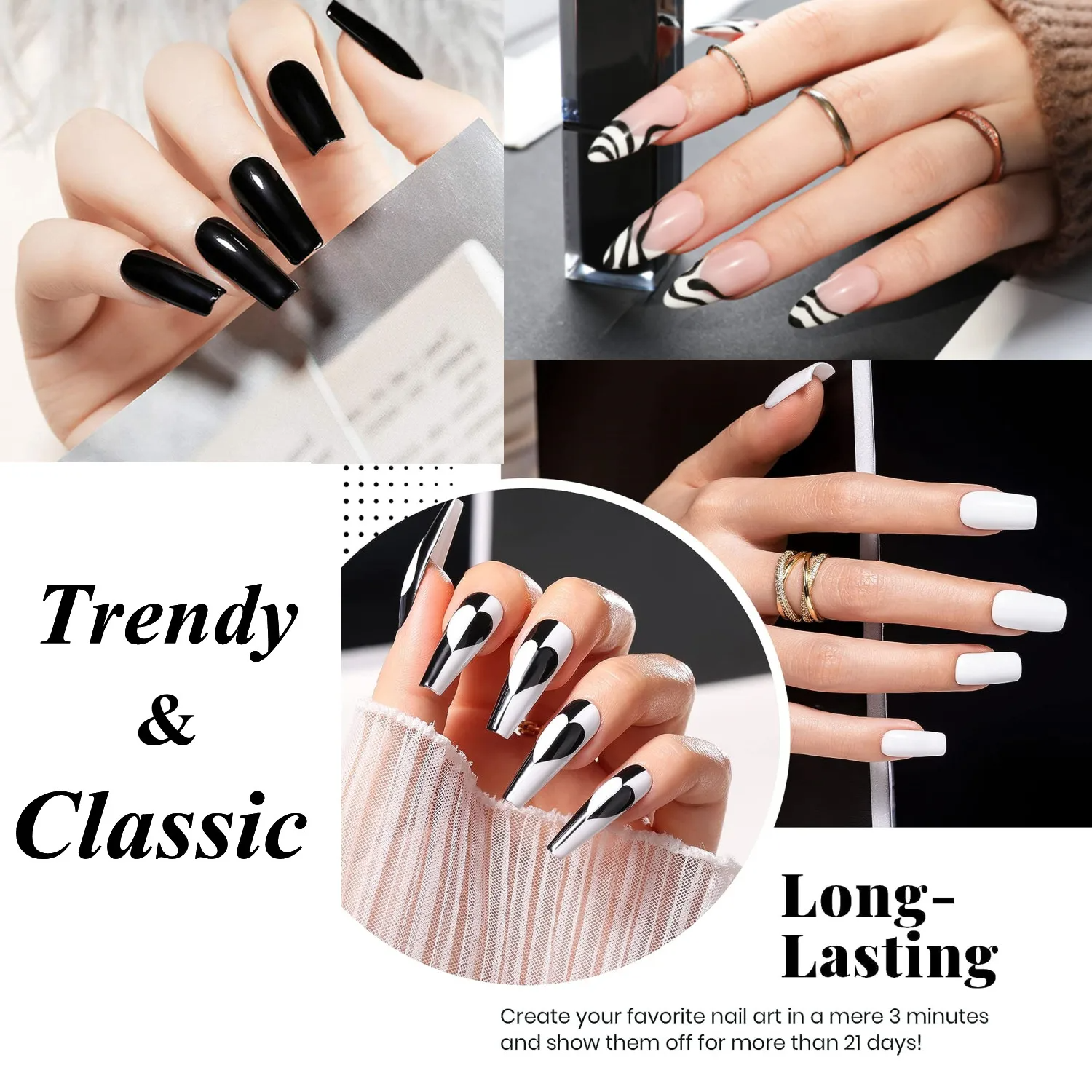White Gel Nail Polish (Soak-Off, UV/LED Cure)