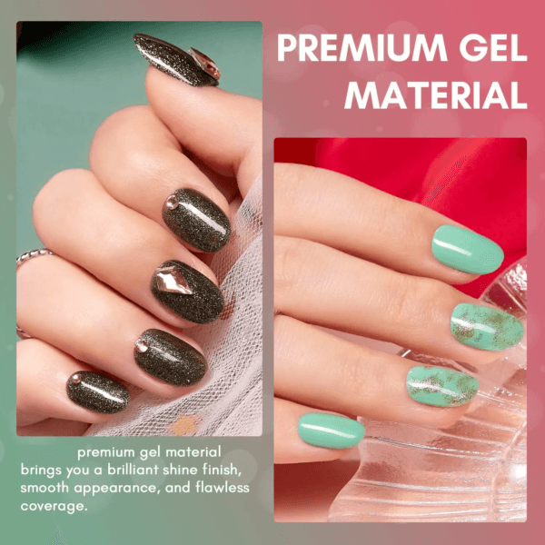 6-Color All-Seasons Gel Polish Kit