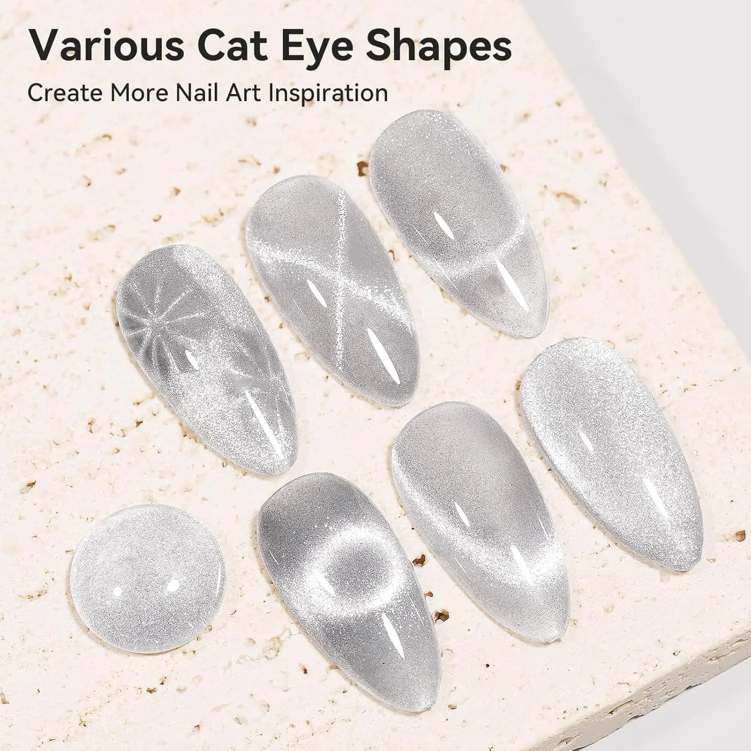 Silver Galaxy Cat Eye Gel (10ml)