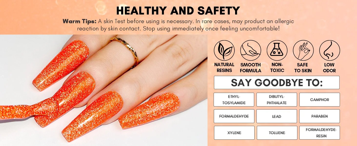 Reflective Glitter Gel Polish (15g)