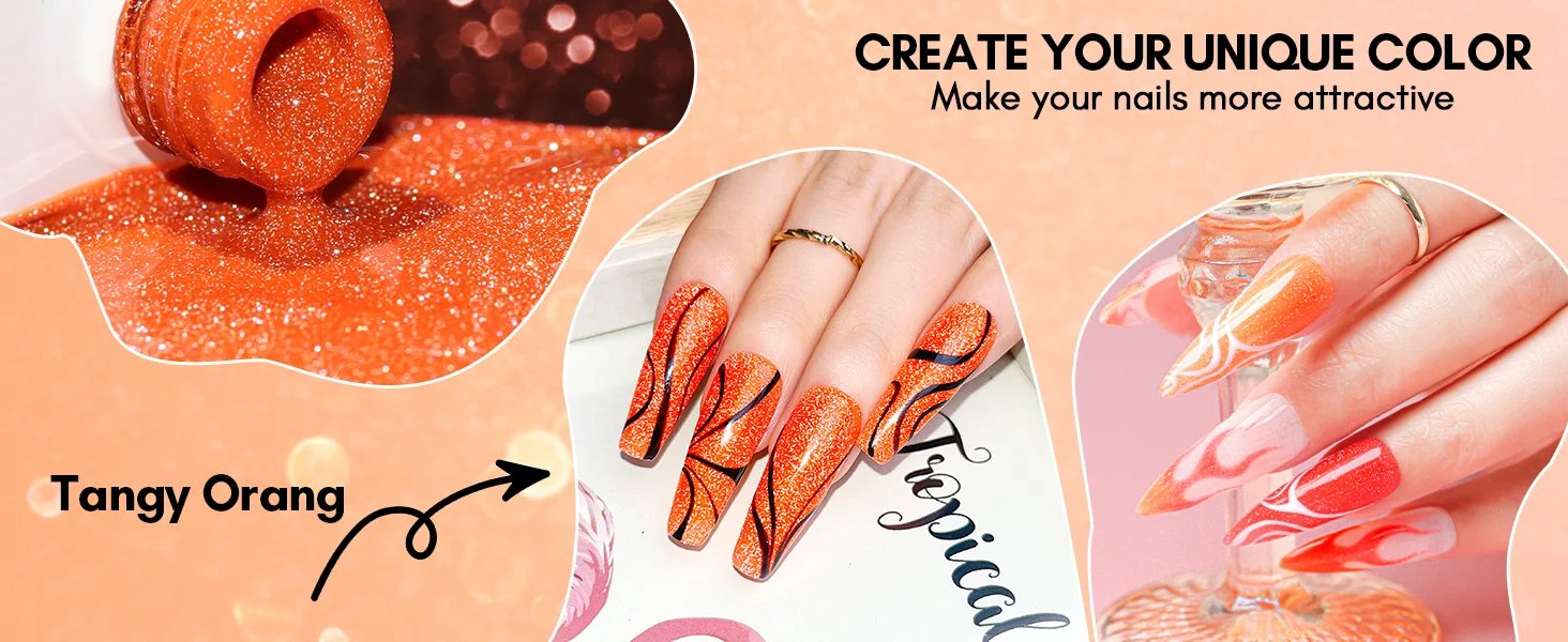 Reflective Glitter Gel Polish (15g)
