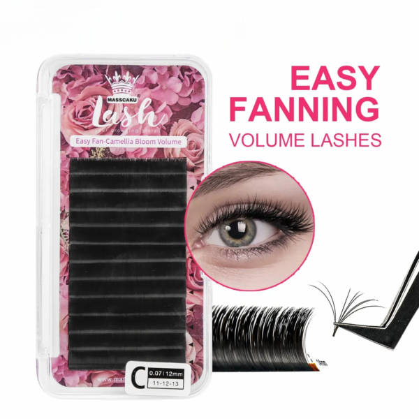 Easy Fanning Bloom Faux Mink Lashes