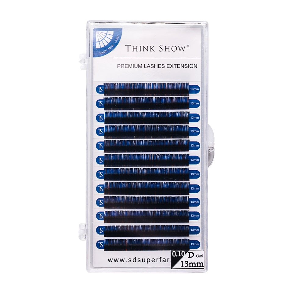 0.07 / 0.10 mm Ombre Color Silky Eyelashes Set