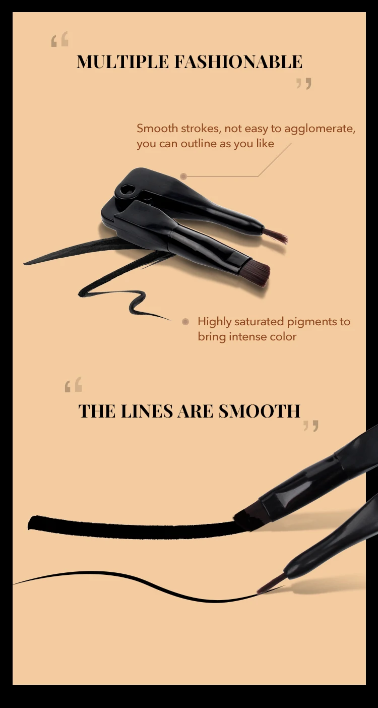 3-Color Professional Eyeliner Cream