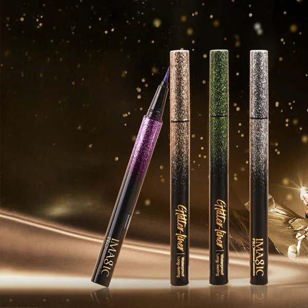 8-Color Glitter Waterproof Eyeliner