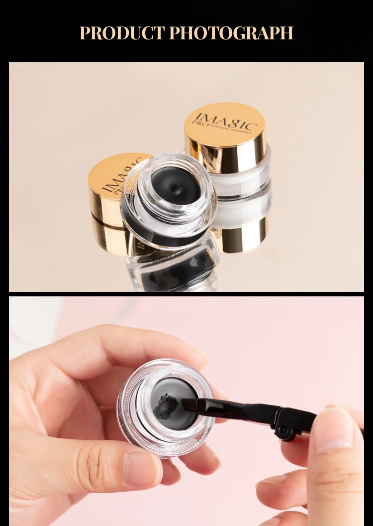 3-Color Professional Eyeliner Cream