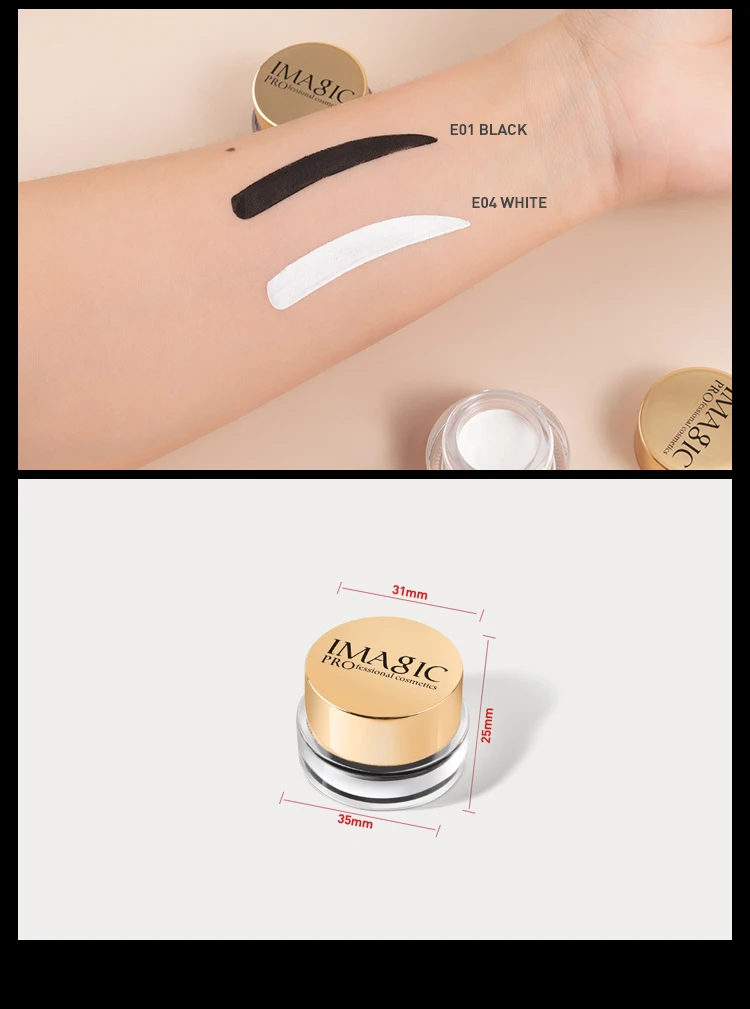 3-Color Professional Eyeliner Cream