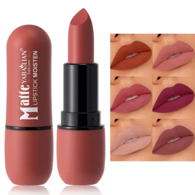 6-Shade Matte Velvet Lipstick