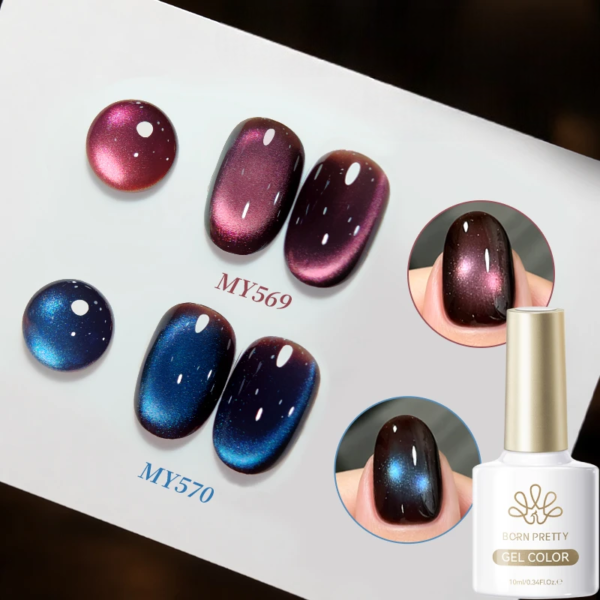 Cat Eye Magnetic Gel Polish - Cocoa
