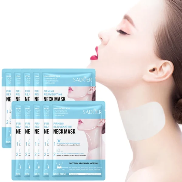 Neck Mask – Hyaluronic Acid Collagen 10pcs