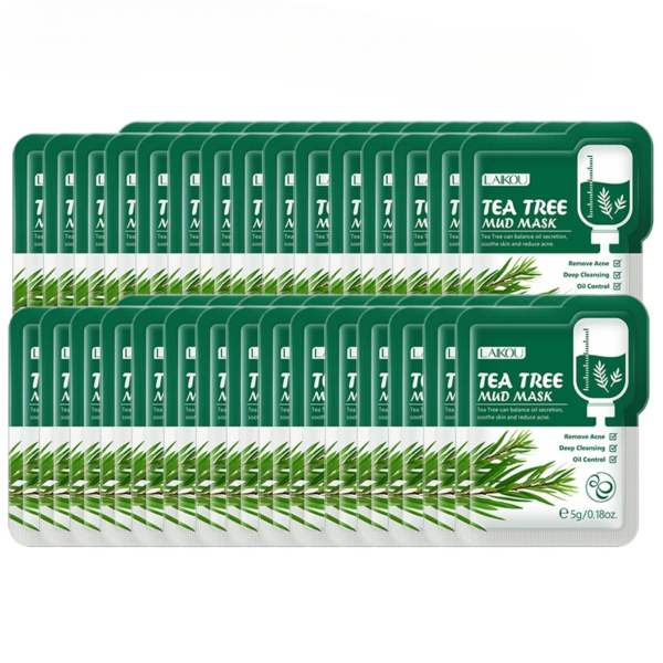 Tea Tree Mud Mask – Deep Cleansing 30pcs