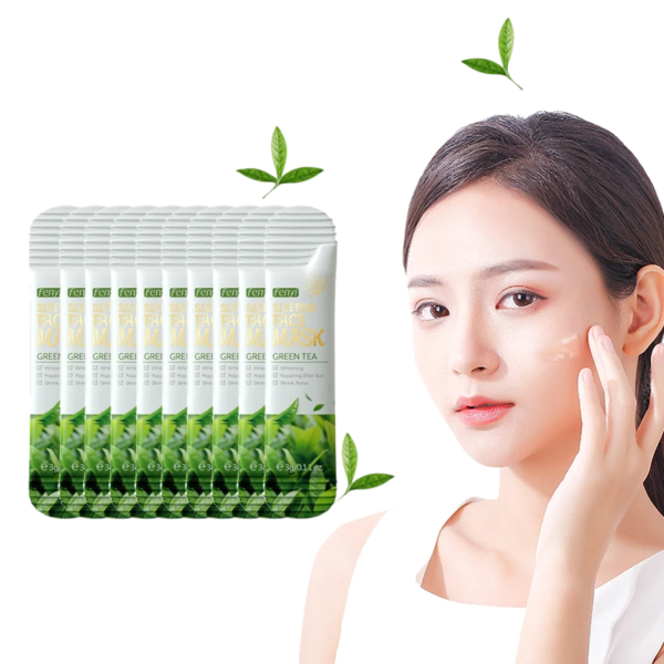 Sleeping Face Mask – Green Tea 10pcs