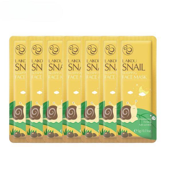 Snail Sleeping Mask – Hydrating 7pcs