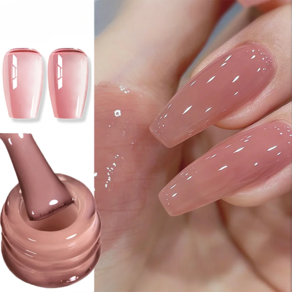 Nude Gel Nail Polish – Jelly Syrup
