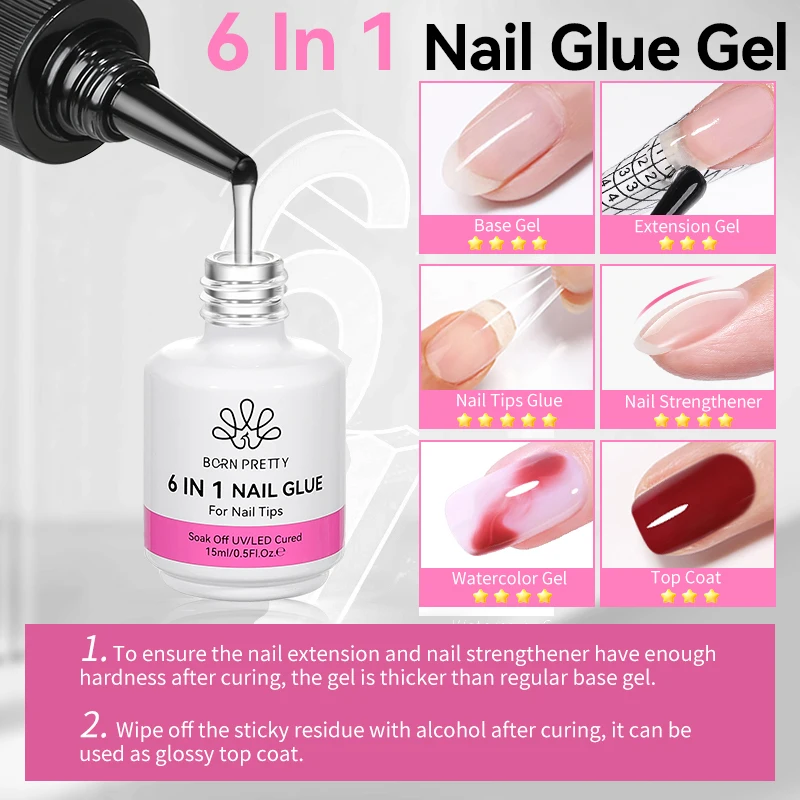 Gel Top Coat – 6-in-1 Long Lasting 100g Gel Top Coat – 6-in-1 Long Lasting 100g