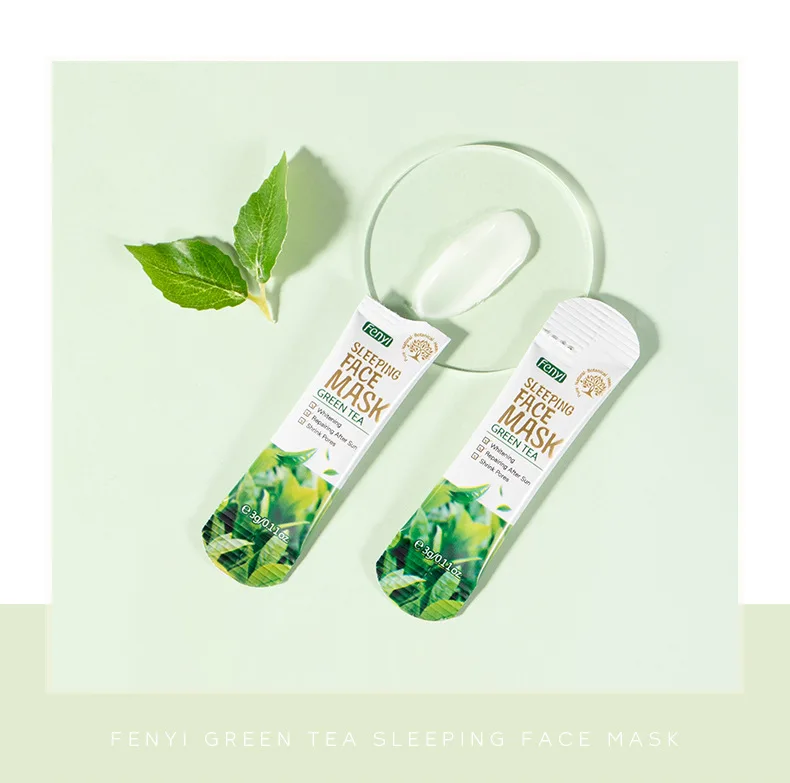 Sleeping Face Mask – Green Tea 10pcs