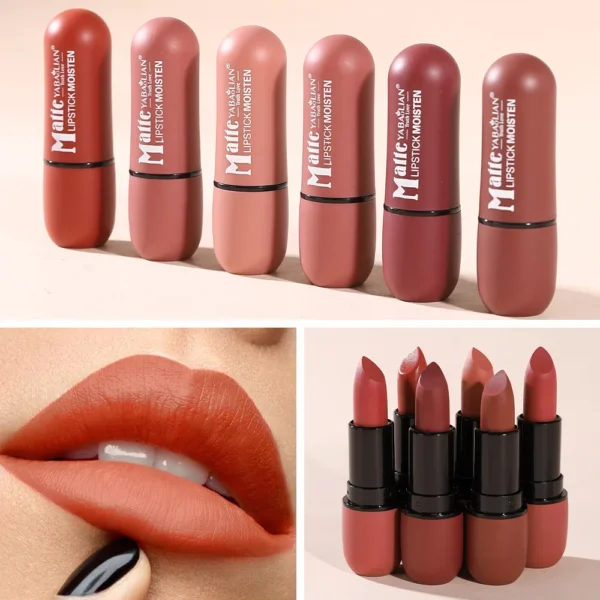Alternative view of 6-Shade Matte Velvet Lipstick
