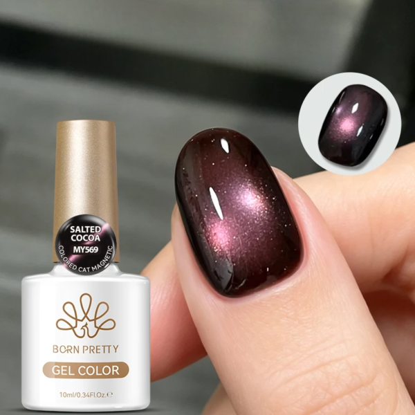Cat Eye Magnetic Gel Polish - Cocoa - Image 2