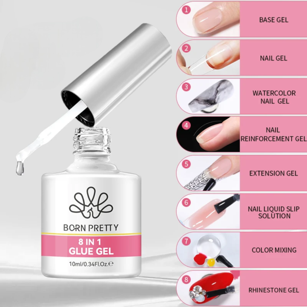 8-in-1 Multifunctional Nail Gel - Image 2