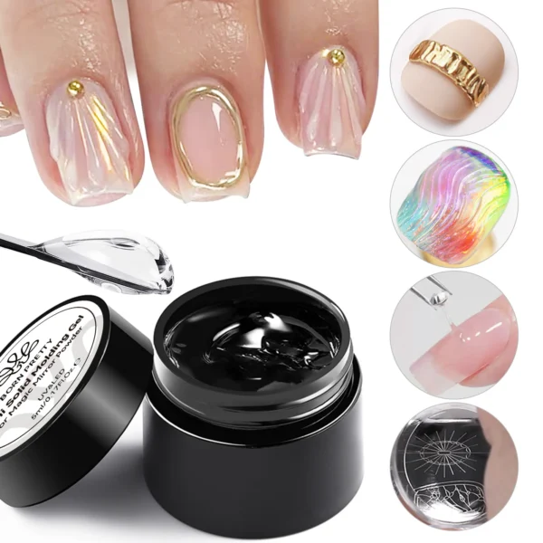 Alternative view of 3D Modeling Gel – Nail Art Liner 5ml