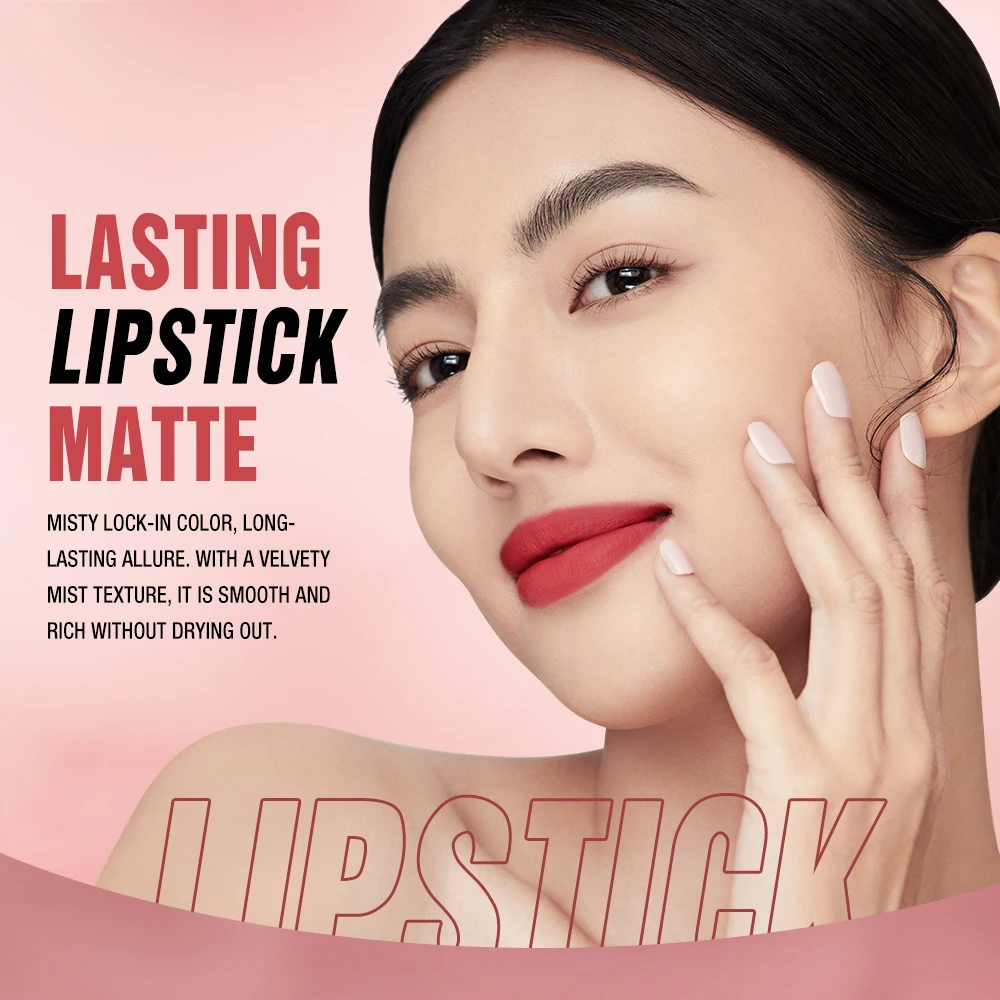 8pc Matte Velvet Lipstick Set