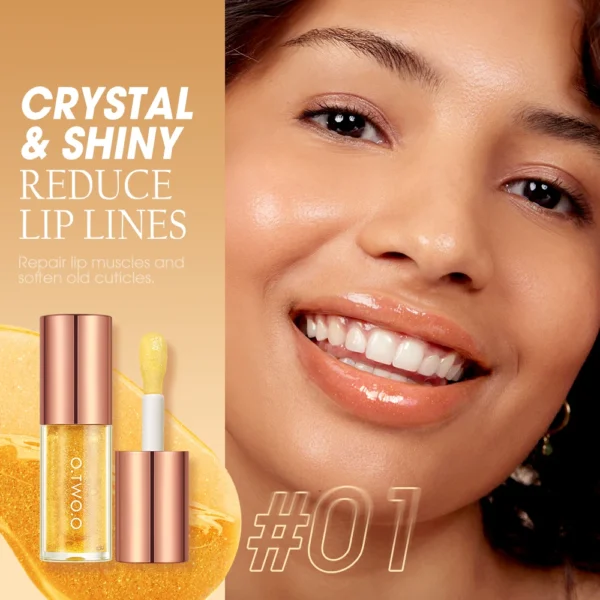 Velvet Plump Lip Oil Gloss Tint - Image 3