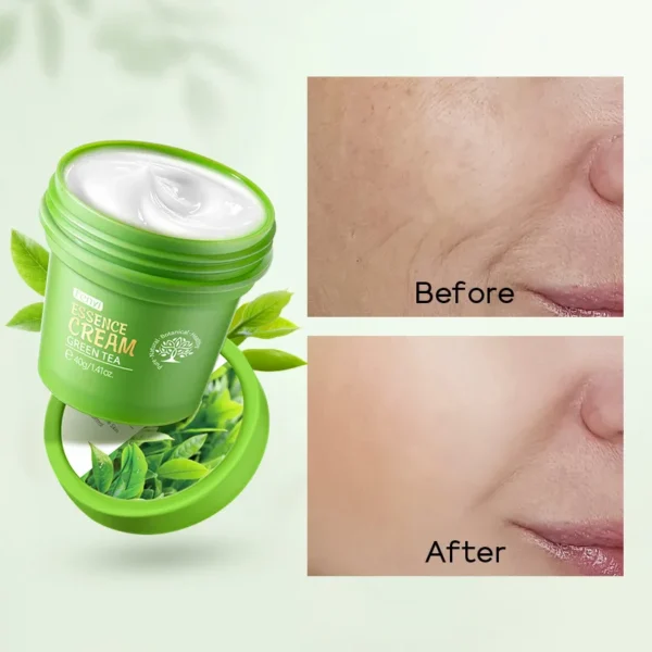 Green Tea Face Cream – Centella 40g Green Tea Face Cream – Centella 40g - Image 3