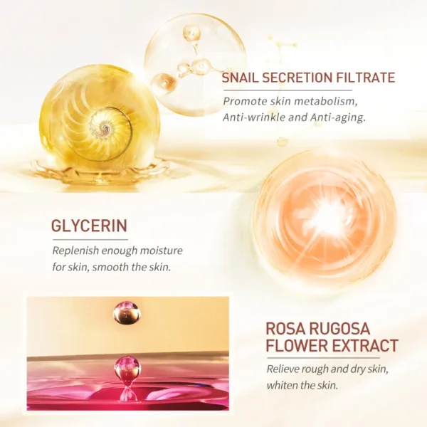 Snail Sleeping Mask – Hydrating 7pcs Snail Sleeping Mask – Hydrating 7pcs - Image 3