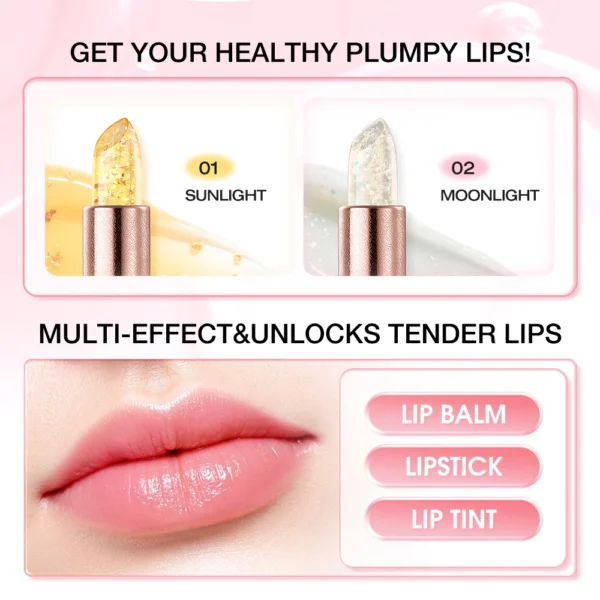 Color-Changing Lip Tint & Gloss Balm - Image 3