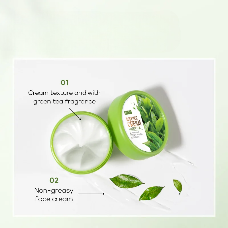 Green Tea Face Cream – Centella 40g Green Tea Face Cream – Centella 40g - Image 4