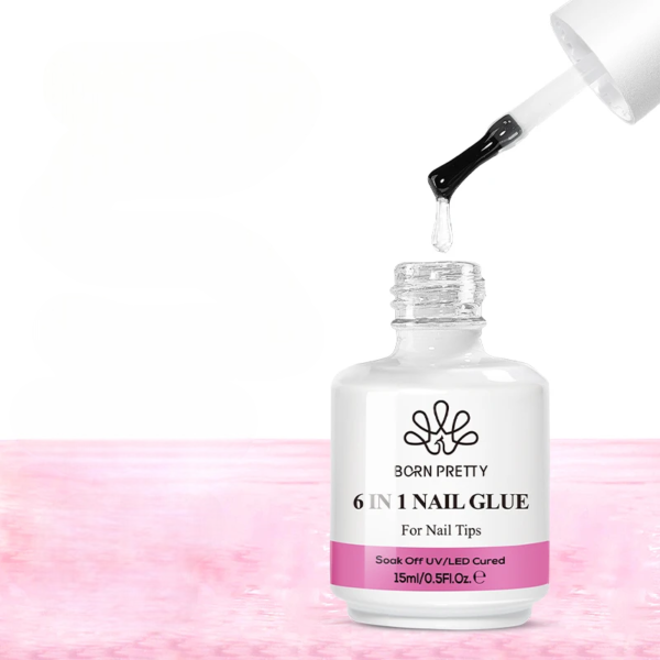 Gel Nail Glue – 6-in-1 Extra Strong - Image 3