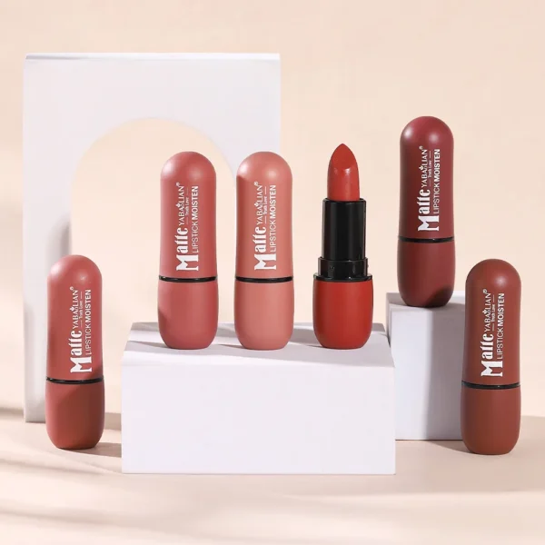 6-Shade Matte Velvet Lipstick - Image 3