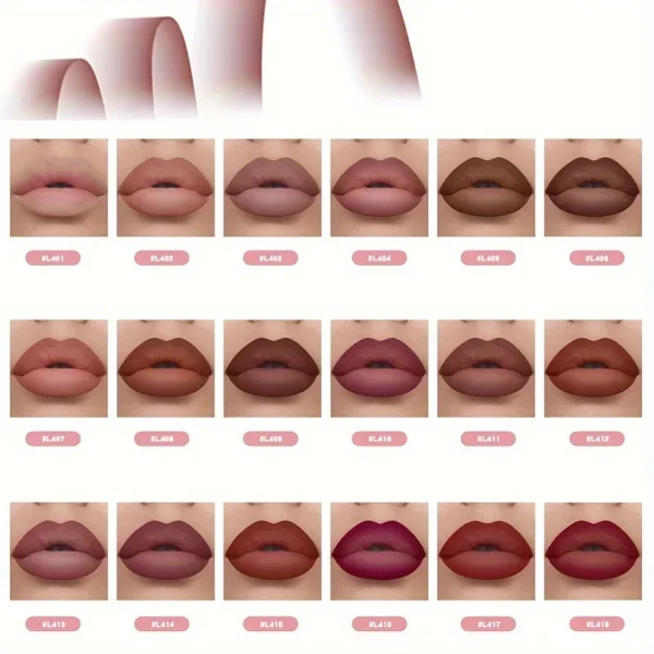 6pc Velvet Matte Lip Liner Set - Image 4